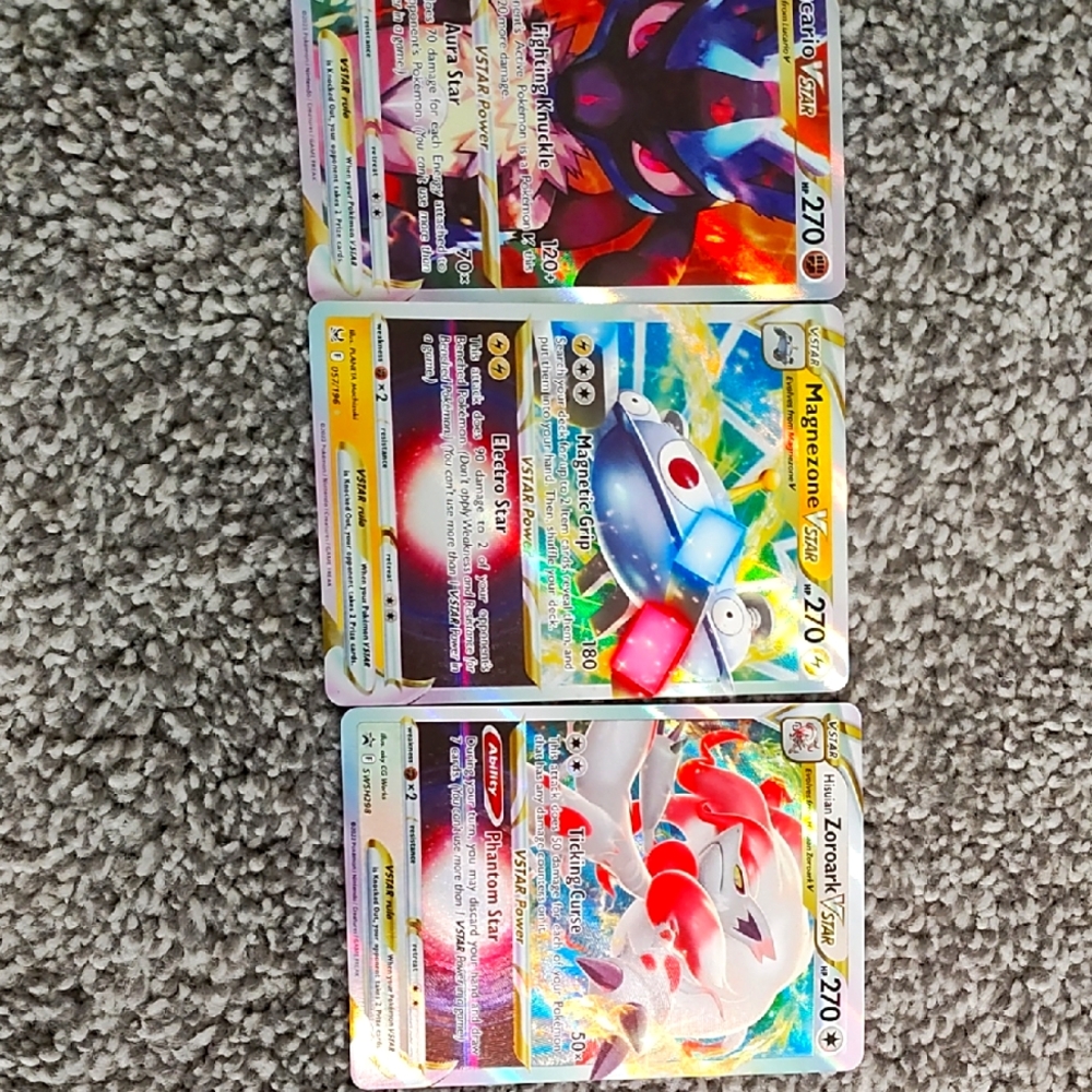 Pokemon Trading Card vstar set